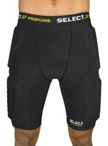 SELECT Kompressions-Hose mit Polster, Gr.M, schwarz