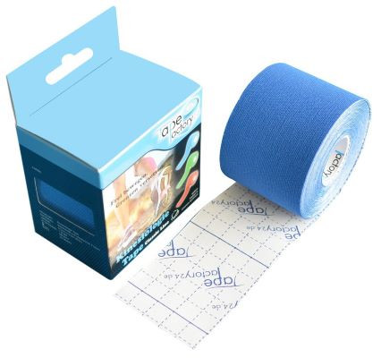 Tapefactory24 Classic Line Kinesiologie Tape 5cm x 5m marine
