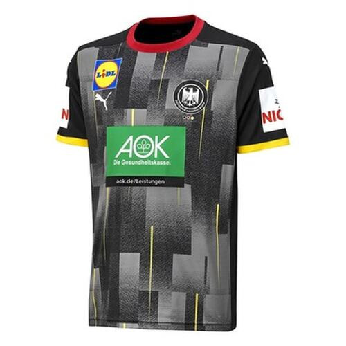 DHB AWAY SHIRT wSponsor Puma Black-Chili Pepper